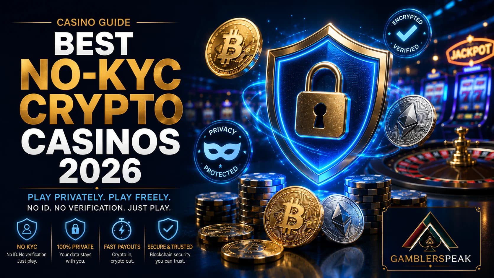 Best No-KYC Crypto Casinos 2026 – Play Anonymously