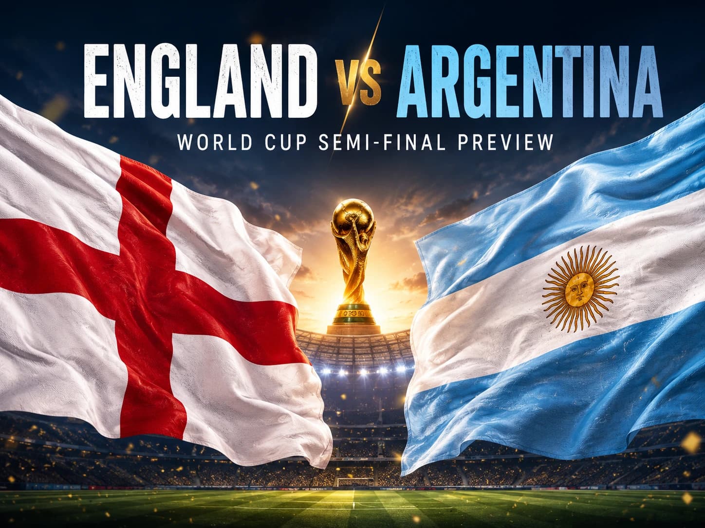 England vs Argentina: World Cup Semi-Final Preview, Odds and Our Prediction