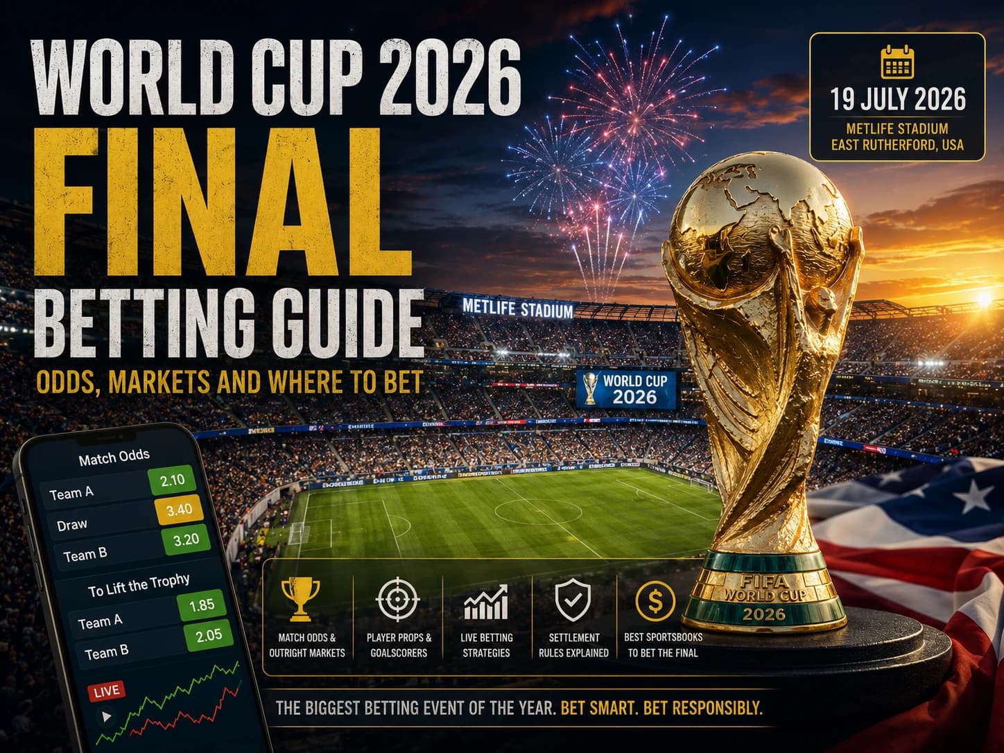 World Cup 2026 Final Betting Guide: Odds, Markets and Where to Bet